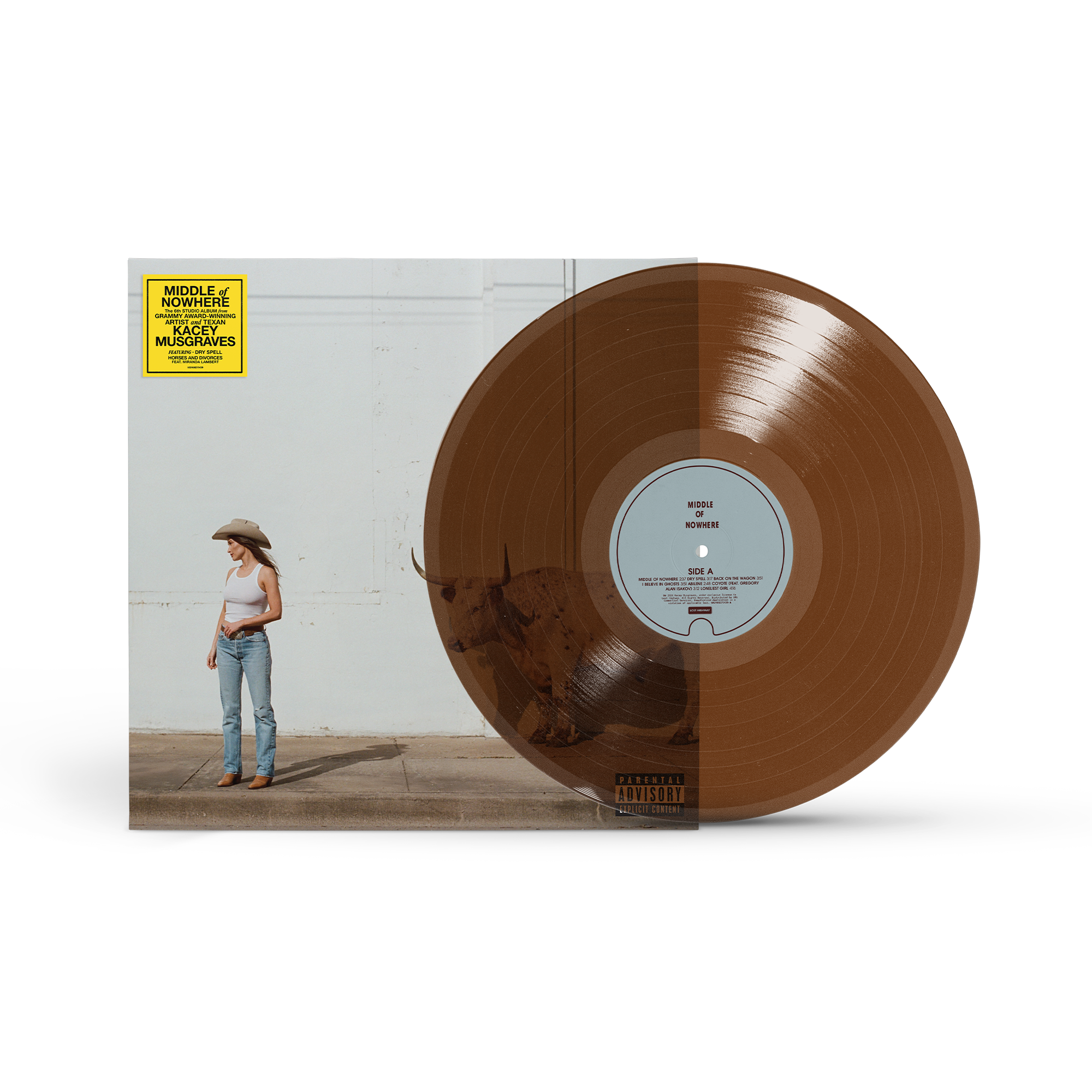 トイガン VINYL Middle of Nowhere - Whiskey-Colored Vinyl - Kacey Musgraves