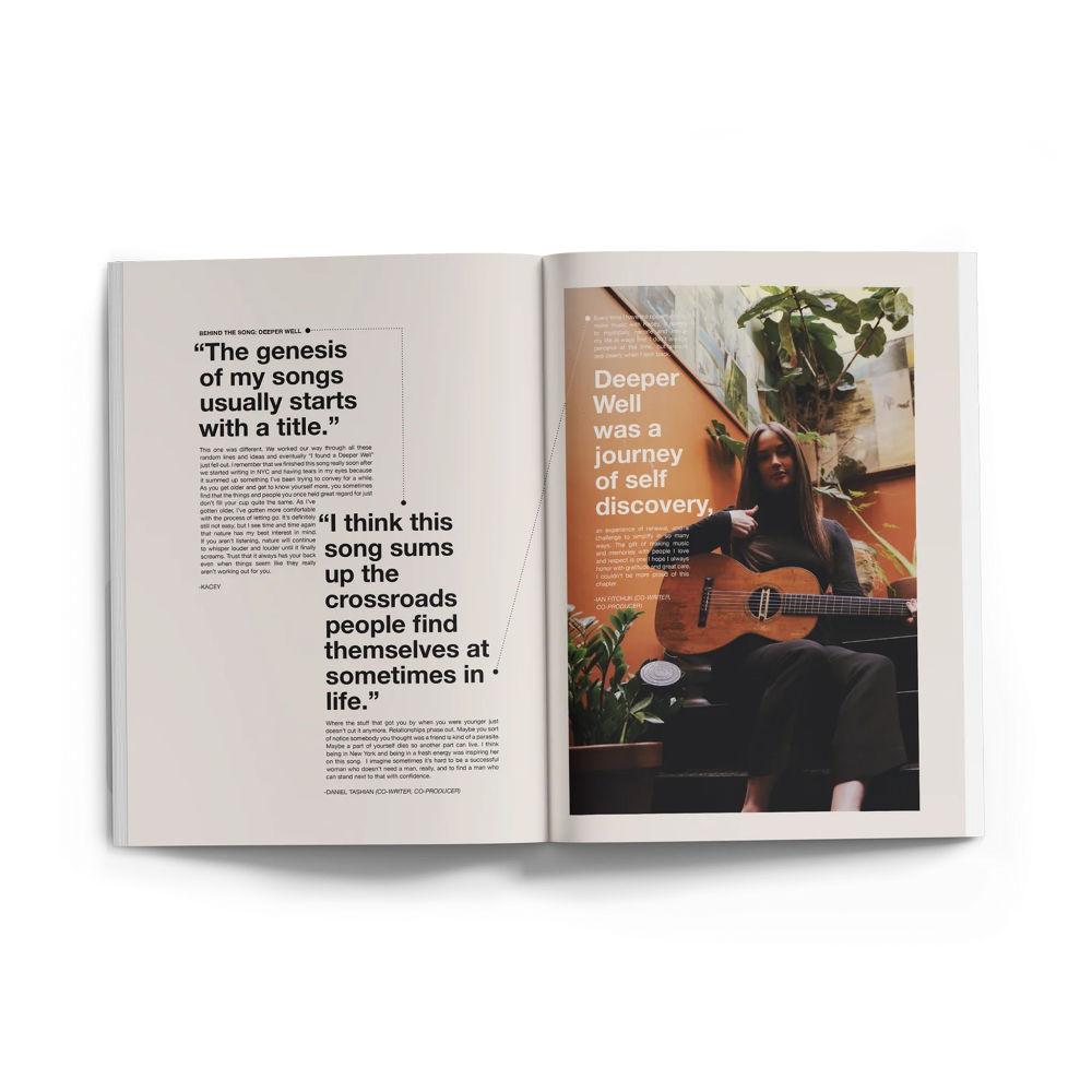 Deeper Well Zine (CD) inside details 3