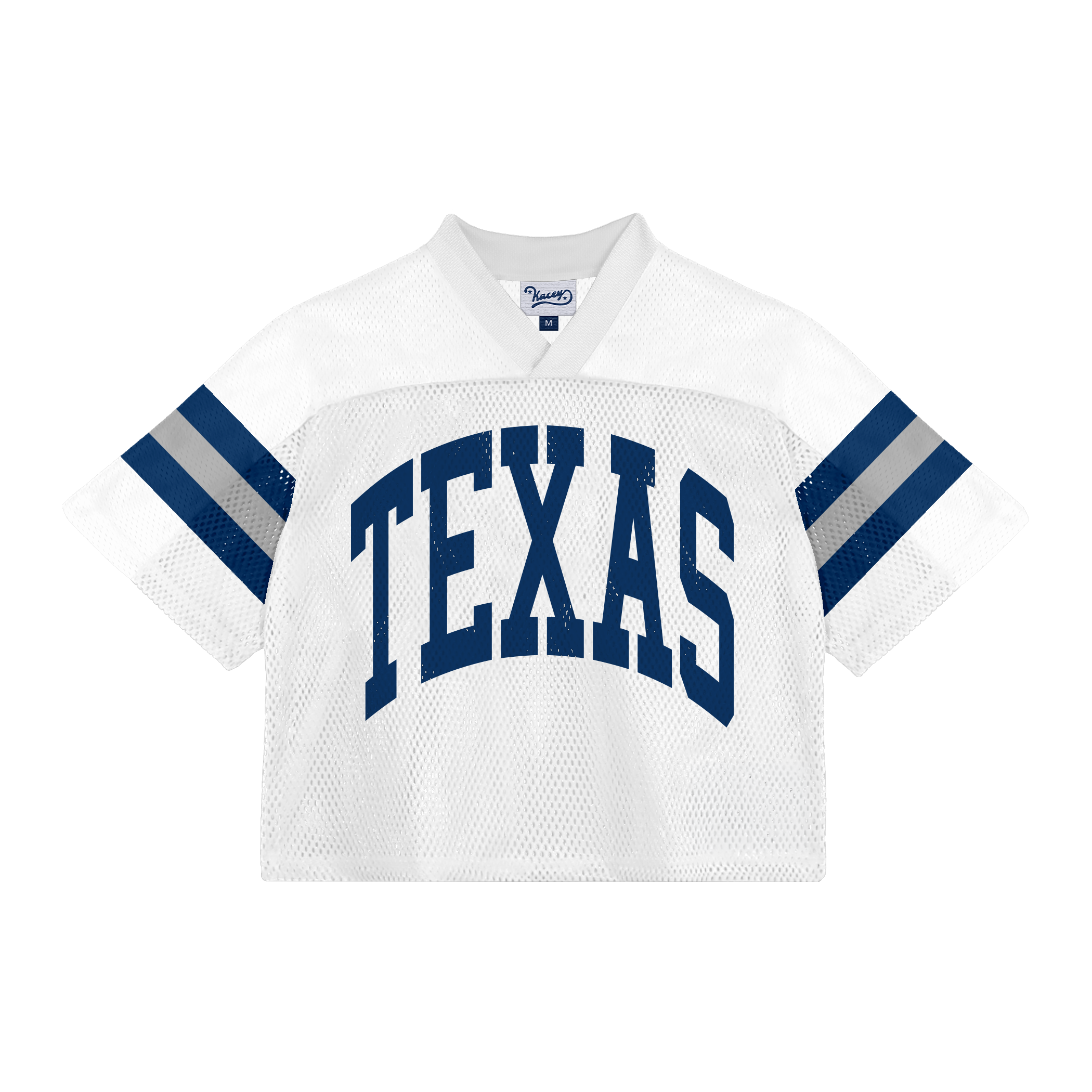 DCC® x KM Texas Cropped Mesh Jersey front