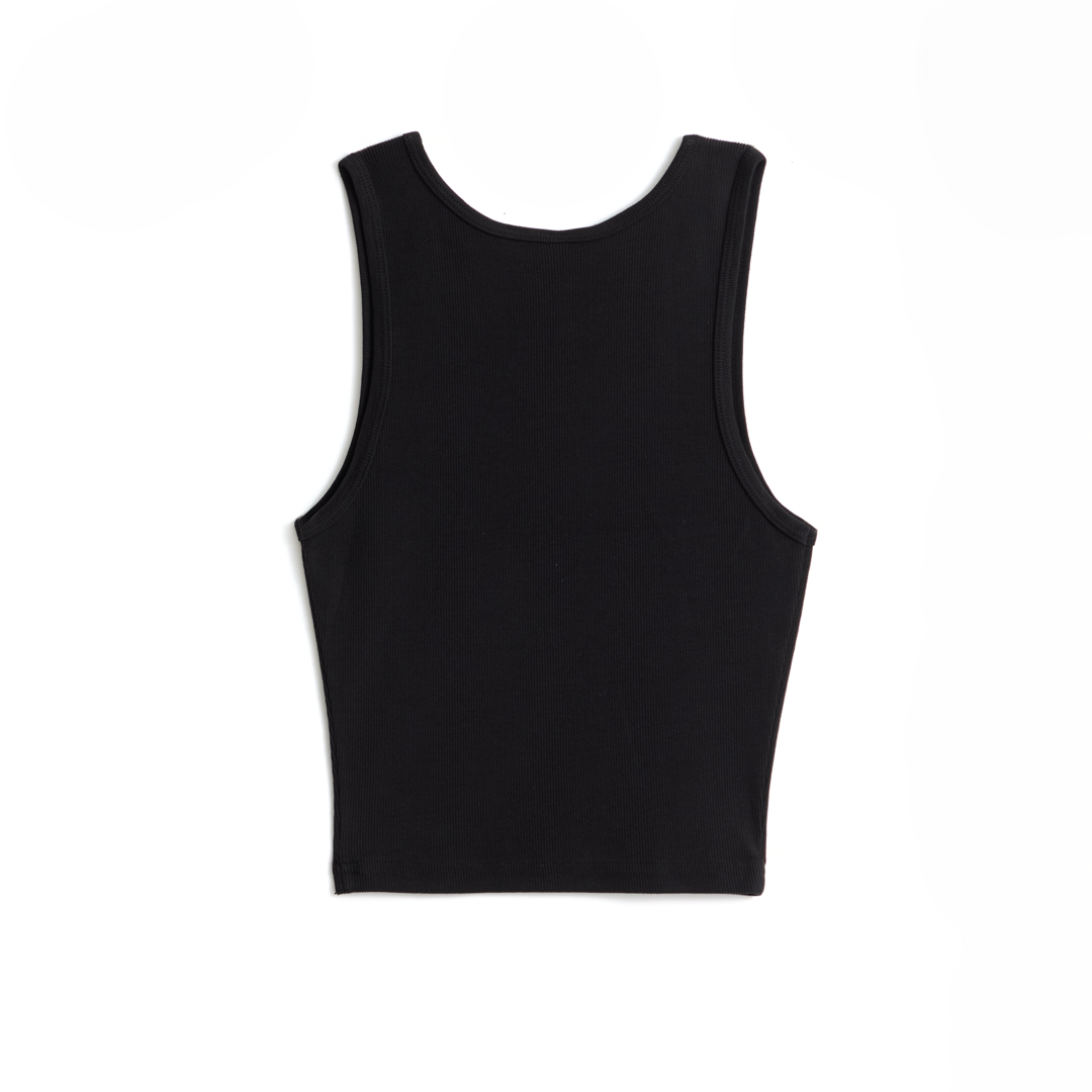 Bedazzled Buckle Tank (Black)