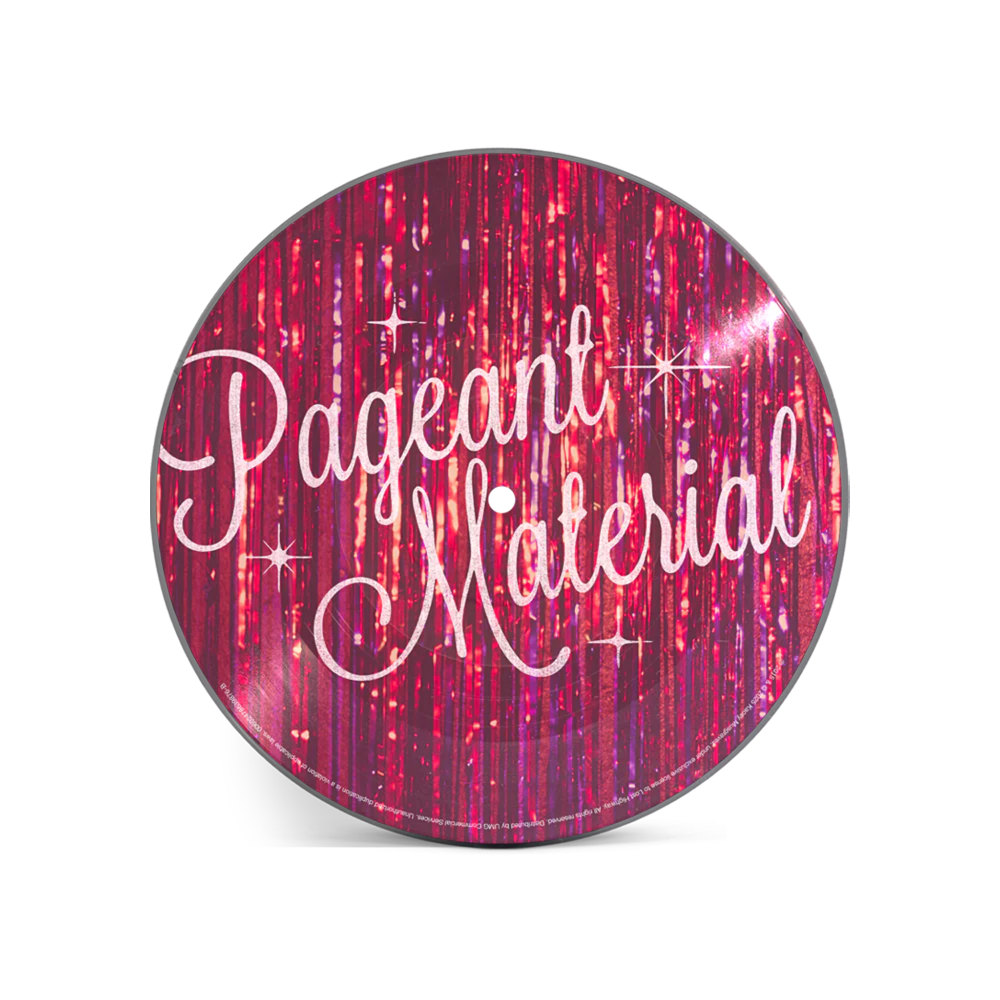 Pageant Material 10th Anniversary Bored Beauty Queen Picture Disc Vinyl back