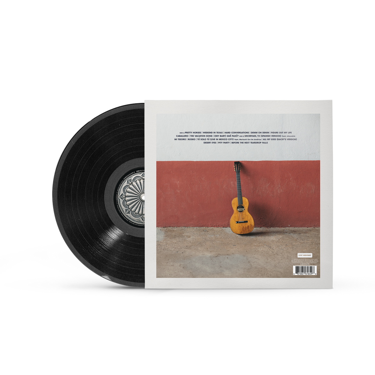 Middle of Nowhere Vol.2: Tex Mex Tapes – Classic Black Signed Vinyl Back