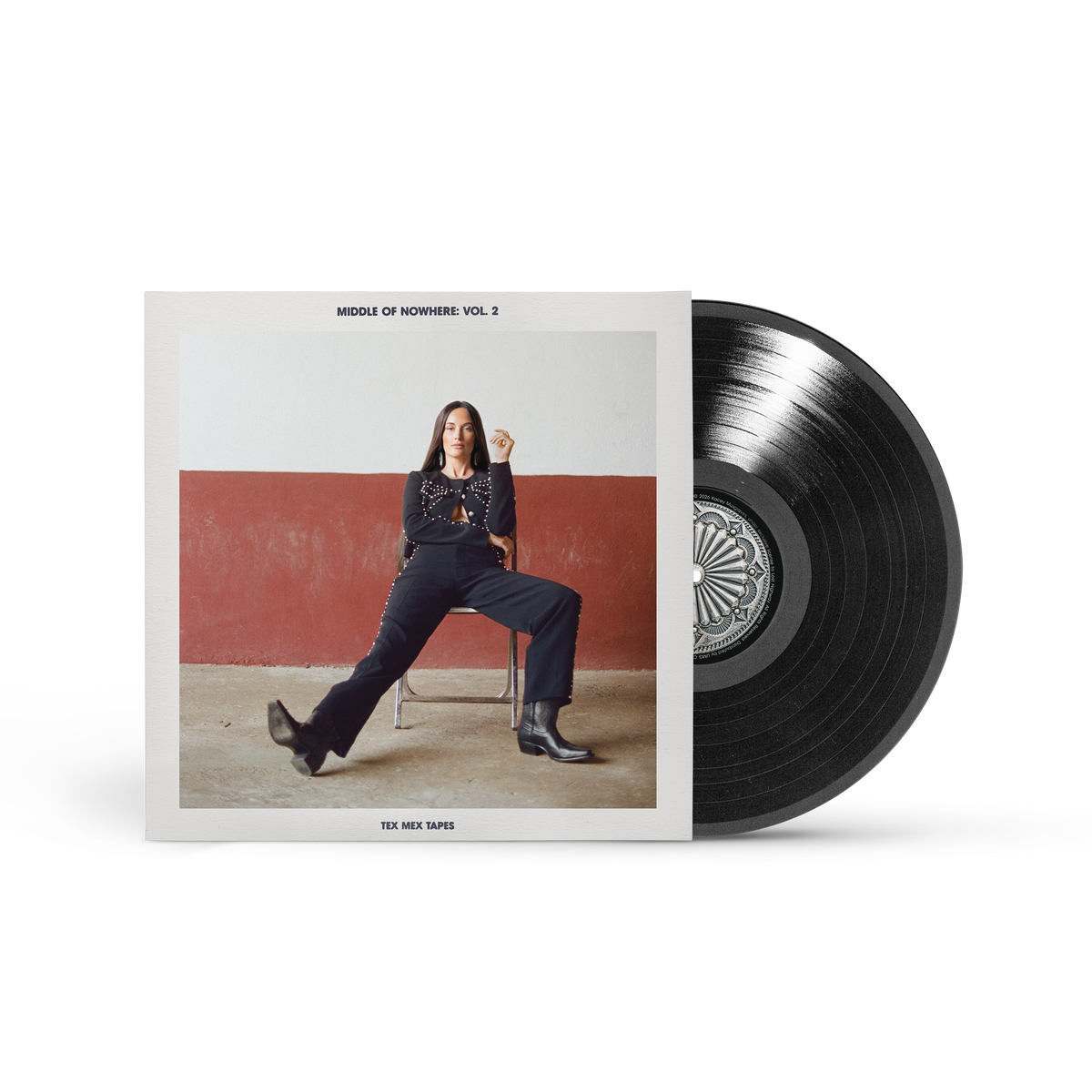 Middle of Nowhere Vol.2: Tex Mex Tapes – Classic Black Vinyl Front 