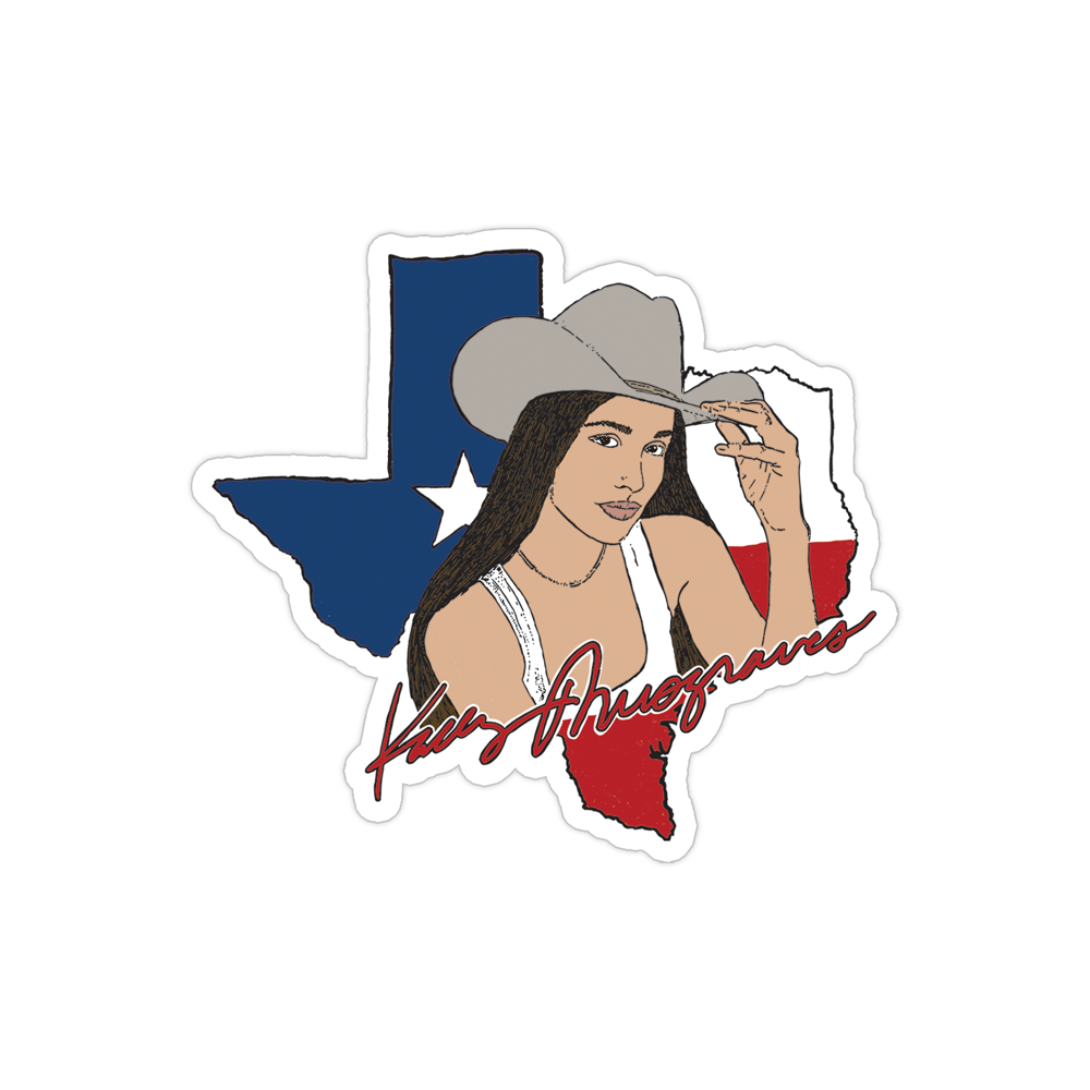 Texas Signature Sticker
